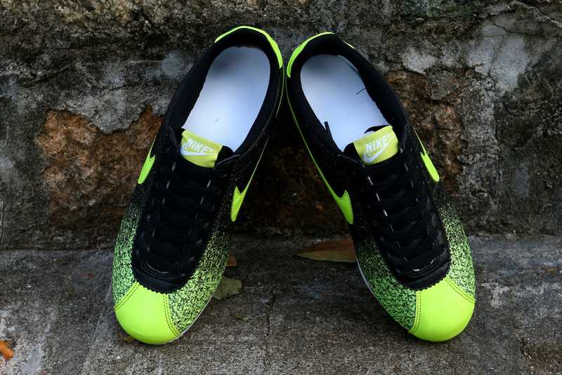 nike cortez 2014 footlocker classic cortez nike 2014 Gradient vert noir vendre